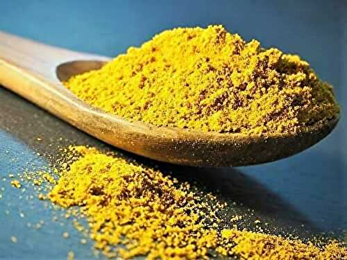 Zoom sur le curry de Madras
