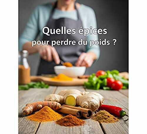 Quelles épices pour perdre du poids?