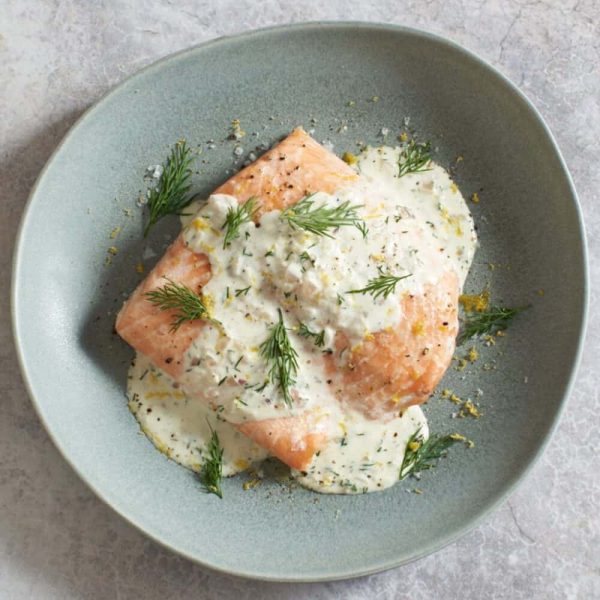 Saumon rôti au four