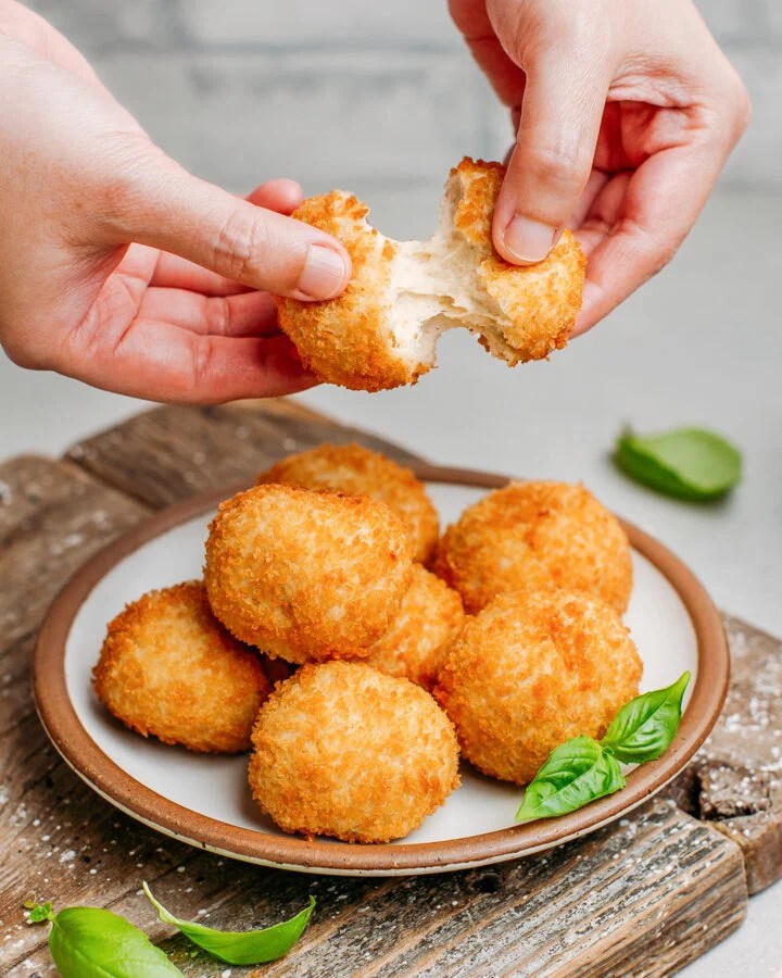 Croquettes de fromage de chèvre au piment