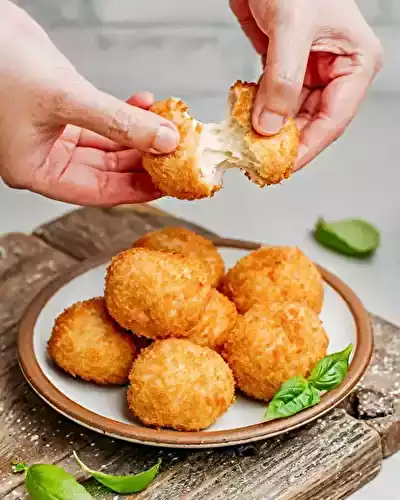 Croquettes de fromage de chèvre au piment