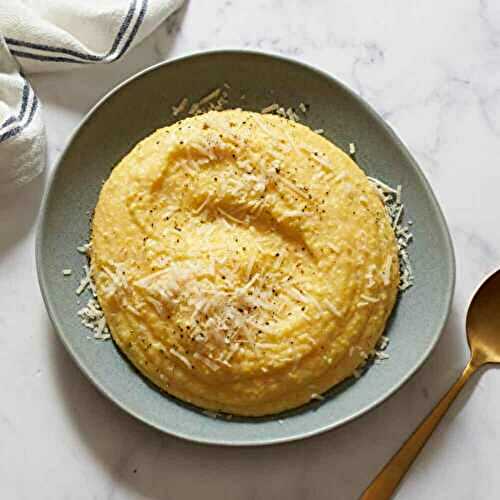 Polenta crémeuse au piment de Cayenne