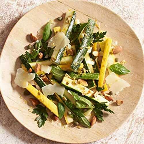 Salade de courgettes au cumin