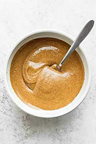 Beurre d’amandes maison