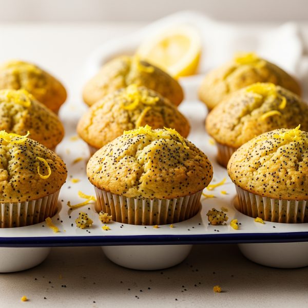 Muffins au citron et pavot
