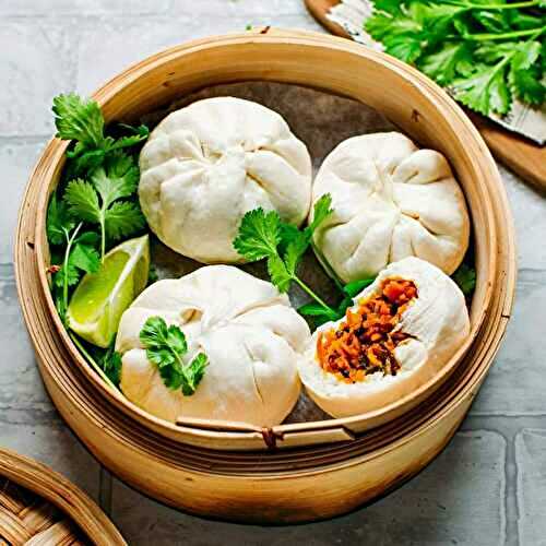 Pains bao à la patate douce