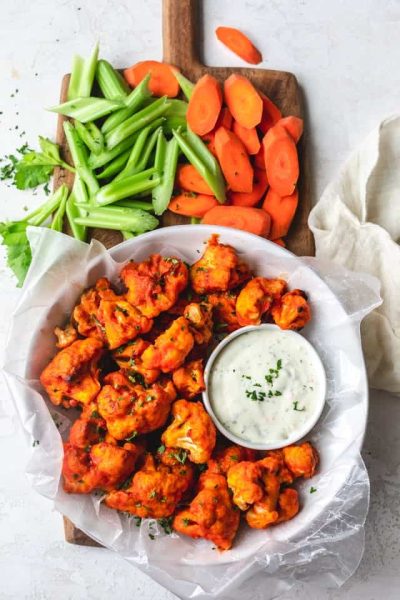 Beignets de chou fleur aux epices