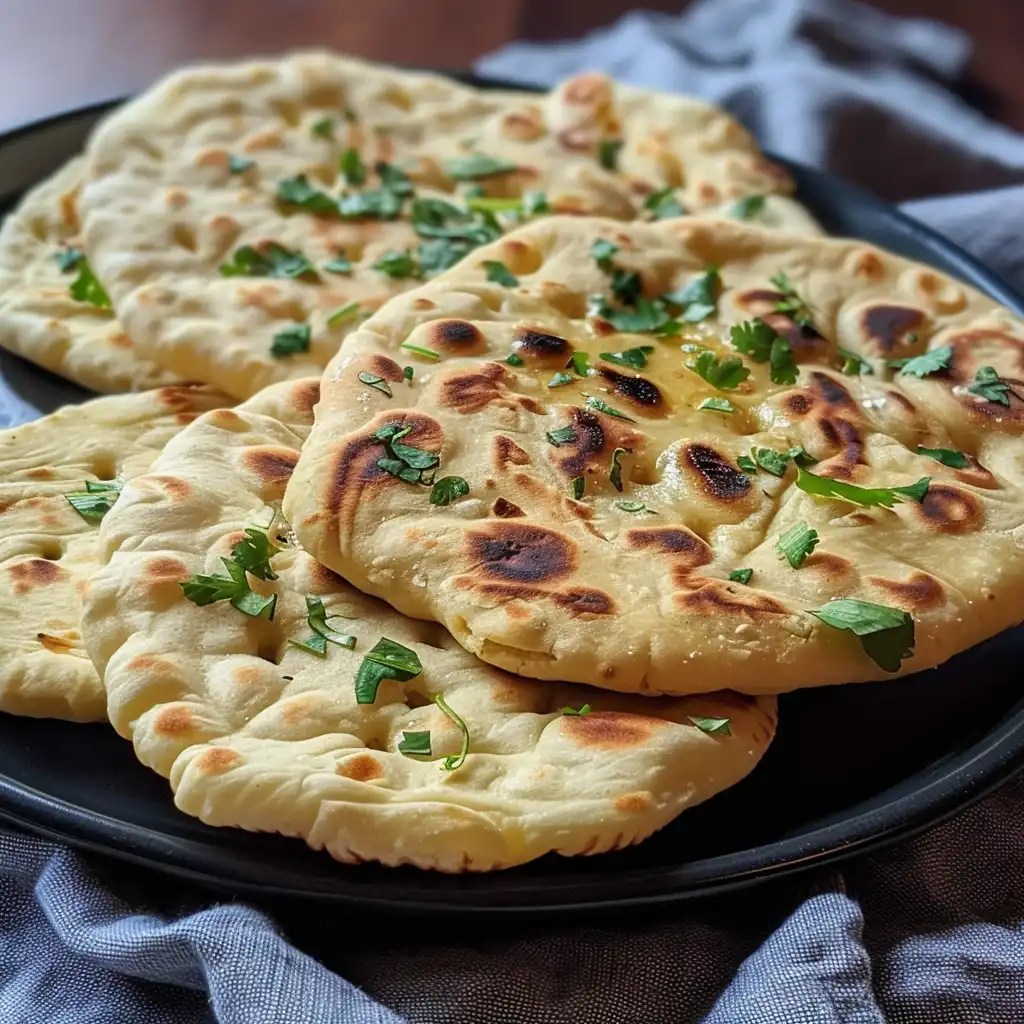 Naans sans gluten maison