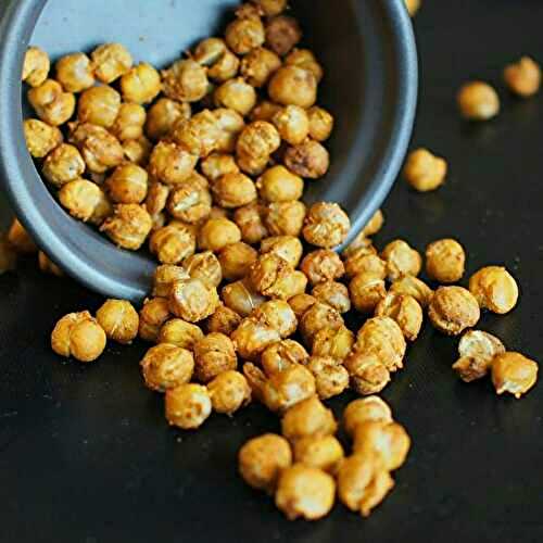 Pois chiches grillés aux épices