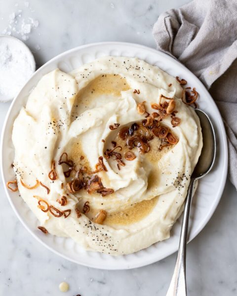 Purée de panais aux échalotes