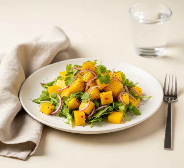 Salade de mangue au poivre Timut
