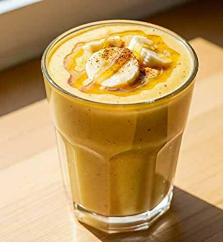 Smoothie à la banane et miel