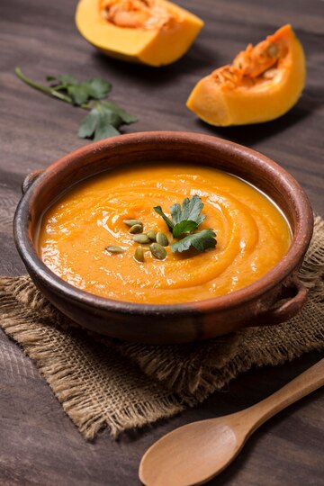 Velouté de potimarron à la cannelle