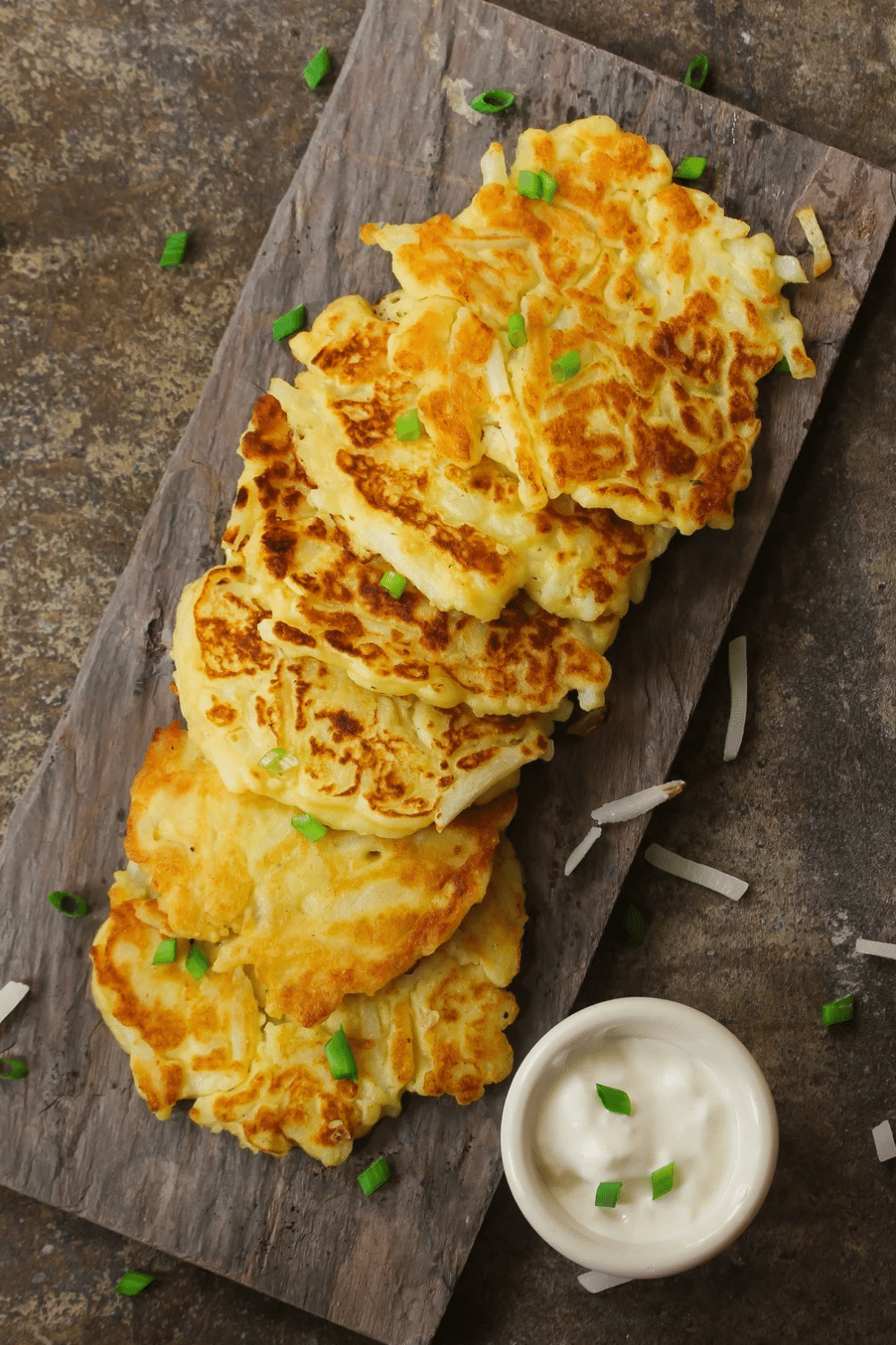 Galettes de pommes de terre aux herbes