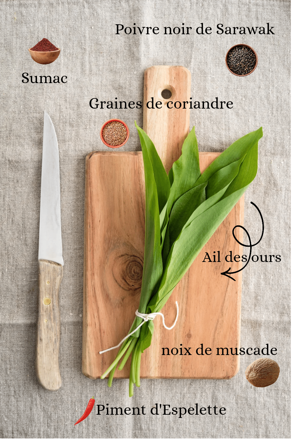 5 épices pour sublimer l’ail des ours