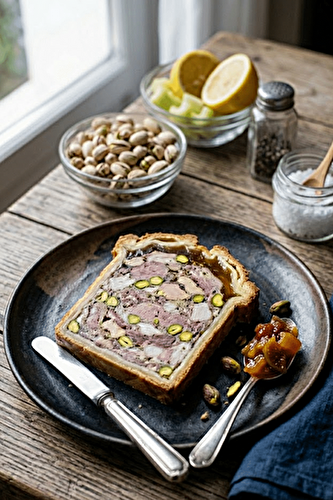 Pâté en croûte aux pistaches