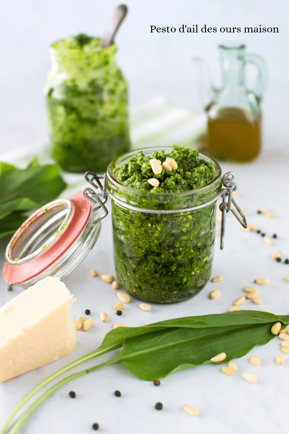 Pesto à l’ail des ours maison