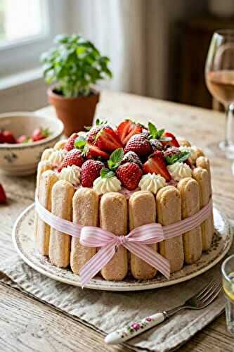 Charlotte aux fraises : le secret d'une mousse aérienne 🍓