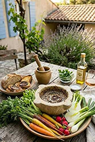 L'anchoïade traditionnelle provençale