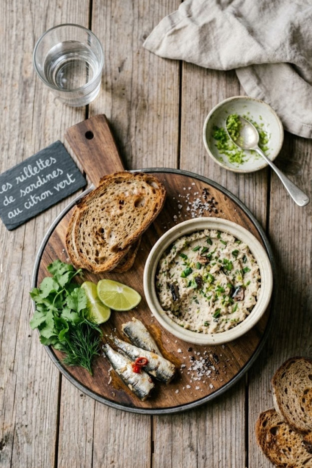 Les rillettes de sardines au citron vert: La recette ultime pour l'apéro.