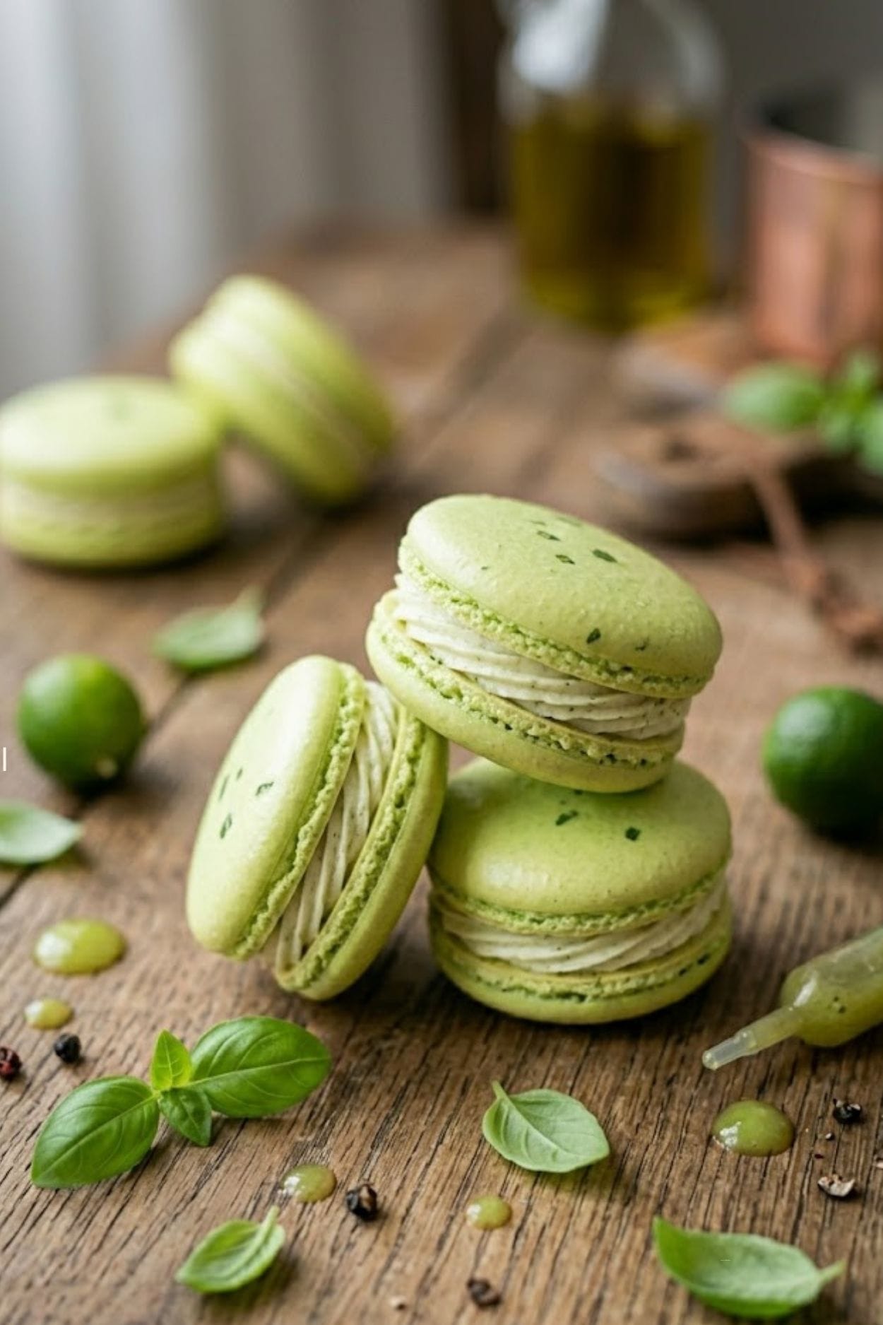 Macarons citron vert et basilic : Le guide pour ne plus les rater