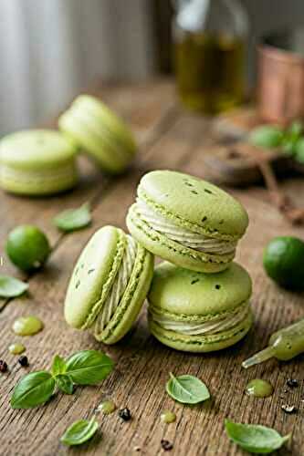 Macarons citron vert et basilic : Le guide pour ne plus les rater