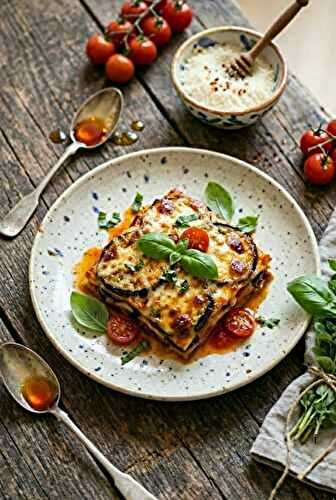 Gratin d'aubergines à la parmigiana