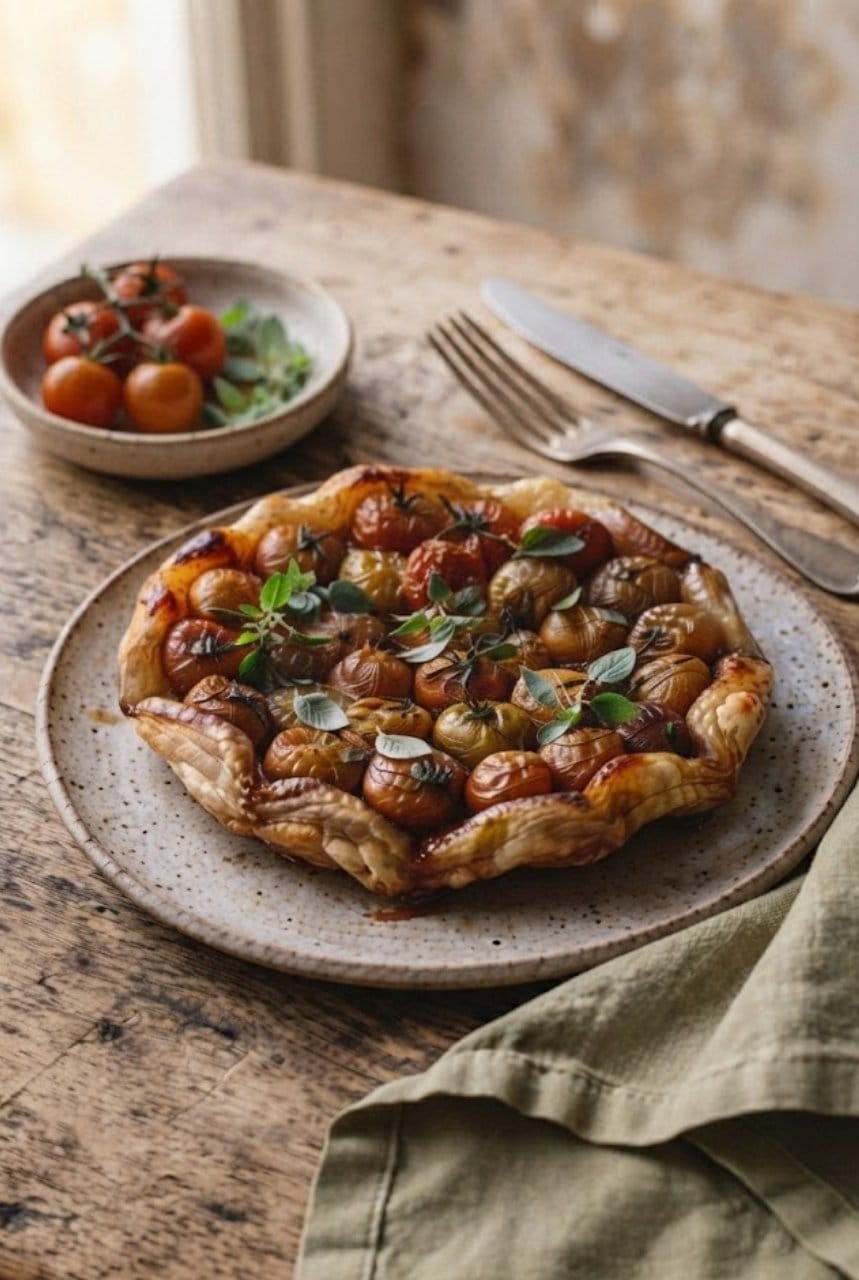 Tatin de tomates cerises: La recette idéale pour épater vos invités
