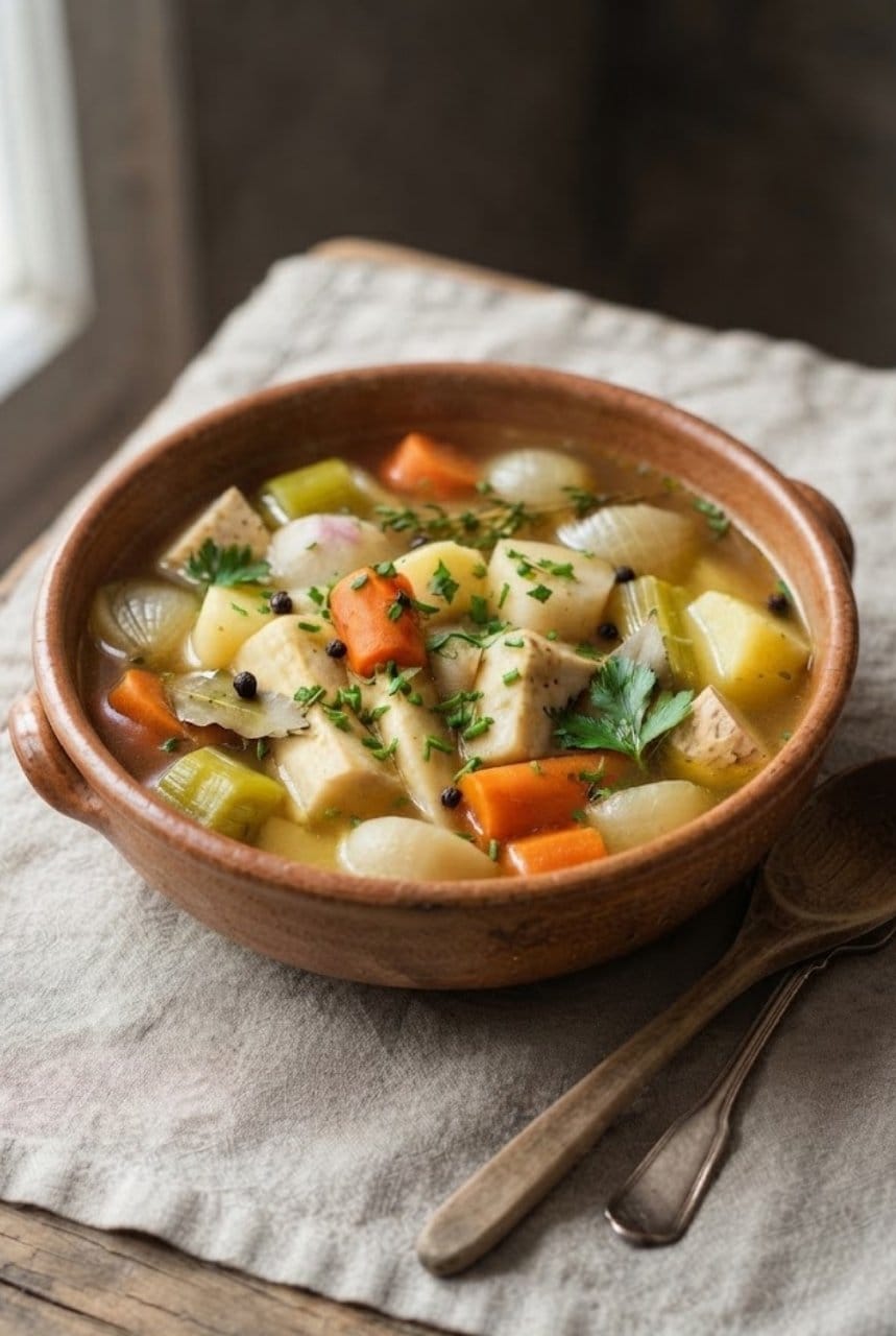 Pot-au-feu de légumes racines au poivre long: La recette réconfortante et originale