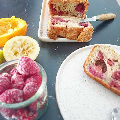 Cake citron framboise