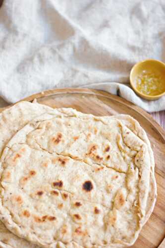 Cheese Naan vegan