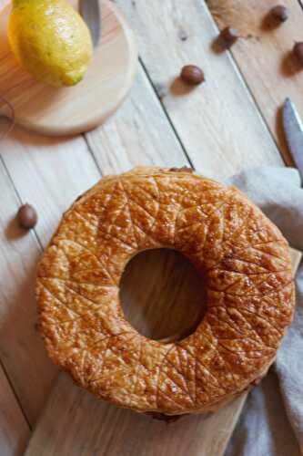 Galette des rois et reines à la noisette