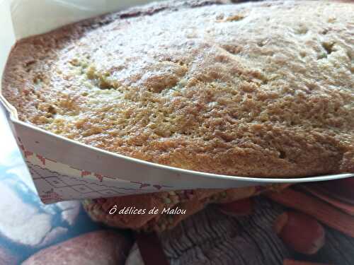 Cake au fromage blanc et à la banane