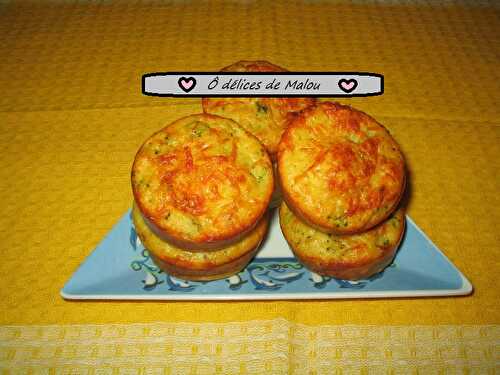 Muffins aux brocolis - Ô délices de Malou