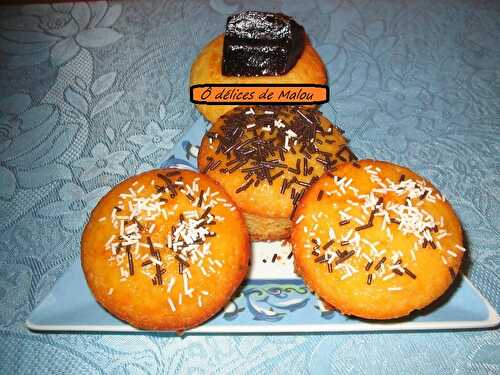 Muffins yaourt à la papaye confite