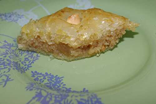 Baklava ou Baklawa Aux Amandes et Noix