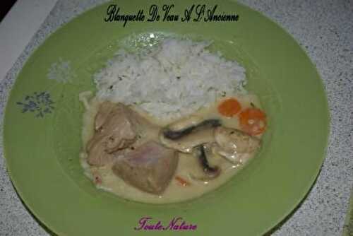 Blanquette De Veau A L'Ancienne