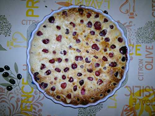 Clafoutis Aux Cerises Façon Nanou