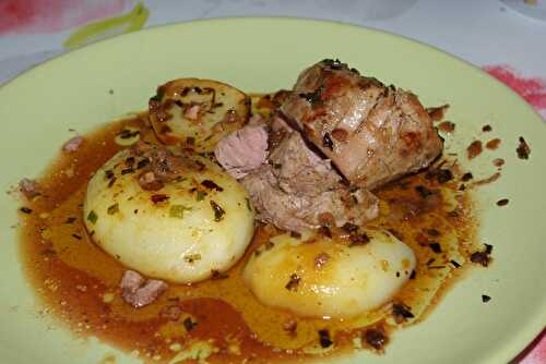 Filet Mignon De Veau Aux Samba A La Graisse D'Oie