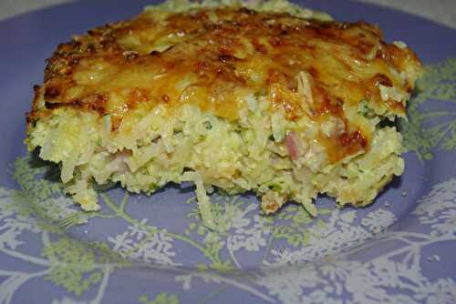 Gratin De Pomme-De-Terre/Courgette Façon Galette