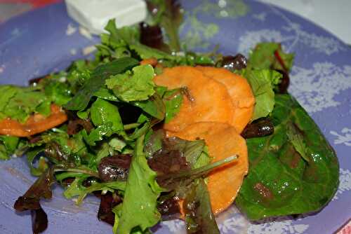 Salade De Jeunes Pousses Aux Patates Douces