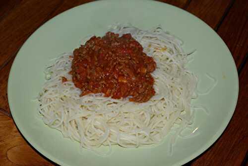 Sauce A La Bolognaise Façon Nanou