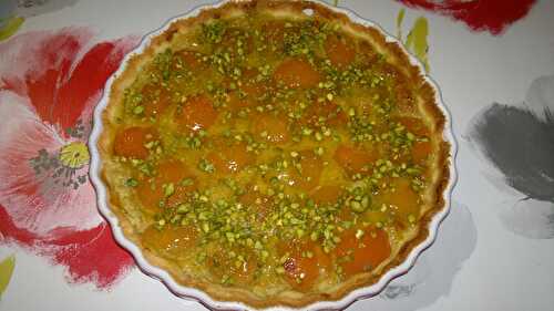 Tarte Amande / Pistache Aux Abricots