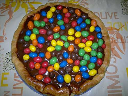 Tarte Aux Carambars Et M&M'S