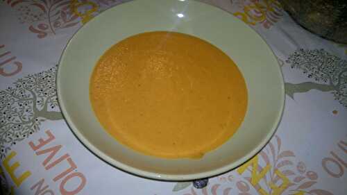 Velouté De Butternut & Carottes