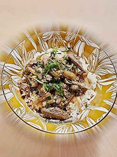 Gyudon "Bol de boeuf japonais"