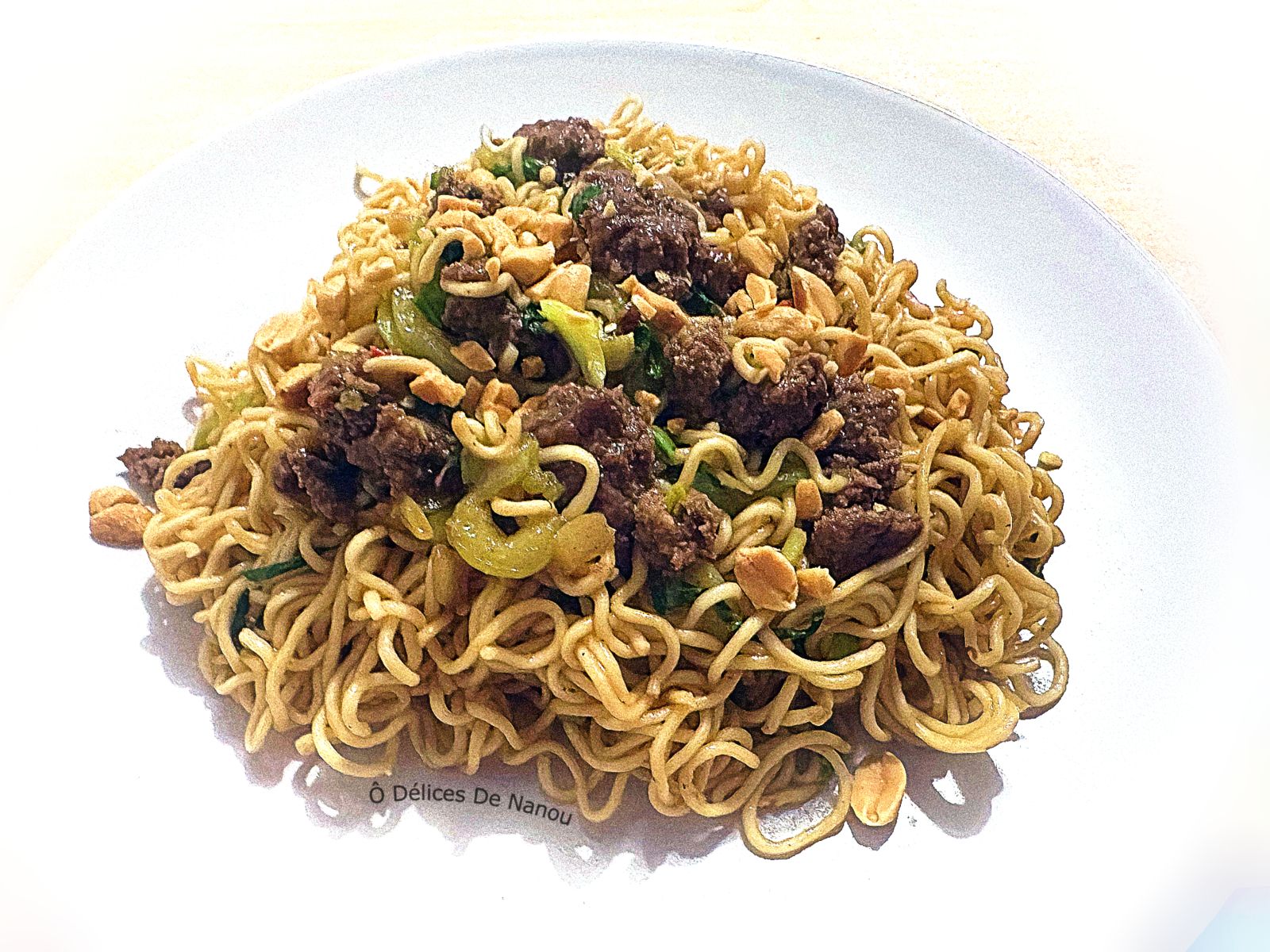 Nouilles Dan dan chinoises