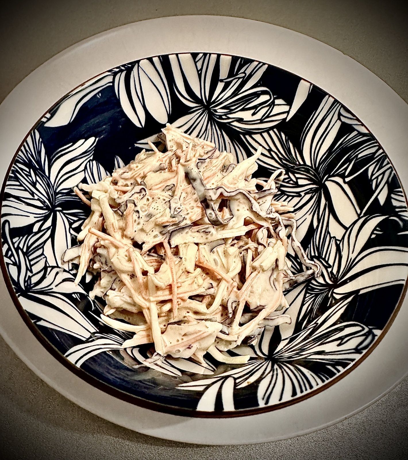 Salade de coleslaw aux 2 choux