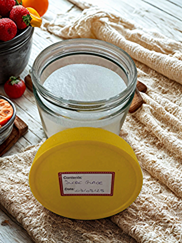 Sucre Glace Au Thermomix