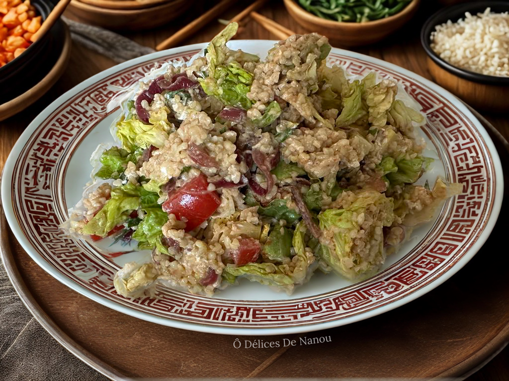Taboulé oriental au boulgour